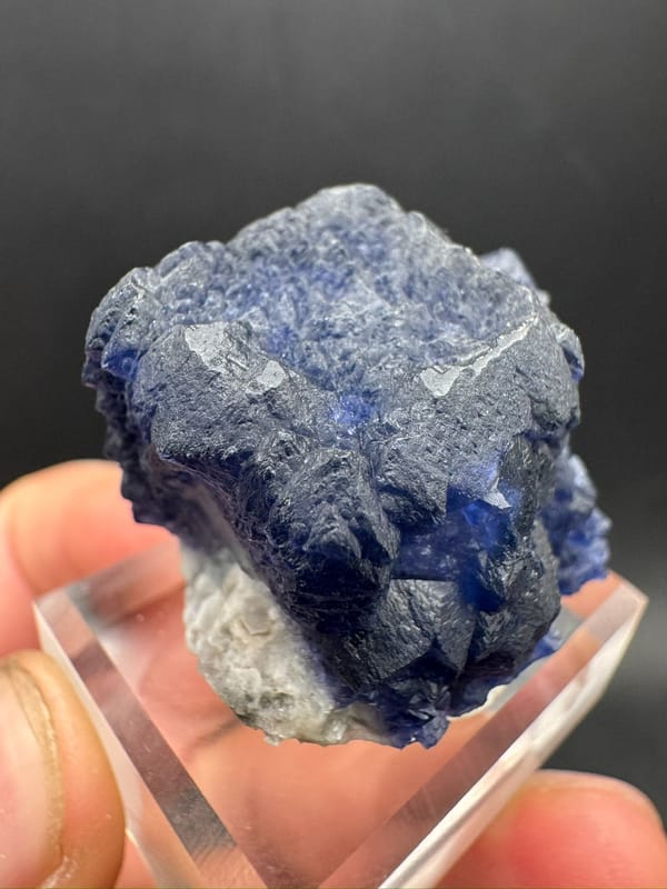 Fluorite from Inner Mongolia, China, individual mineral specimen view 7