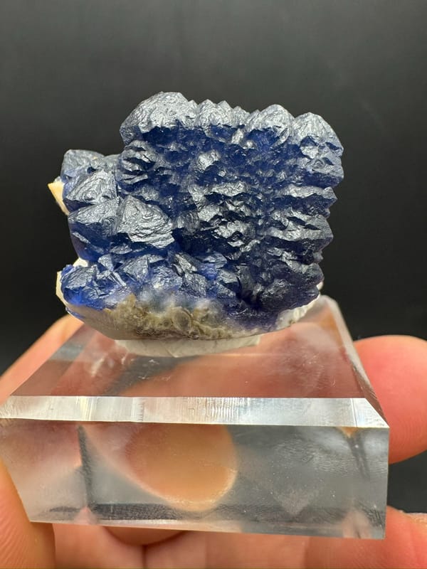 Fluorite from Inner Mongolia, China, individual mineral specimen view 9