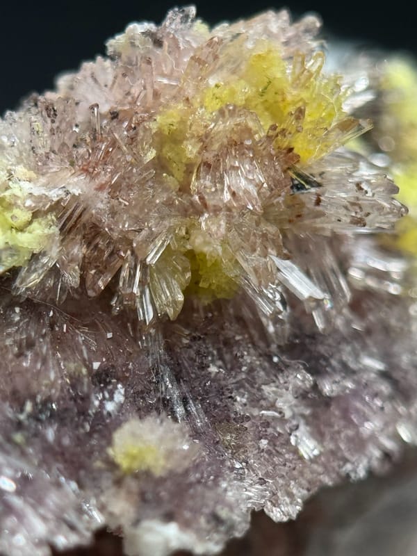 Creedite from Qinglong Co., Guizhou, China, individual mineral specimen view 2