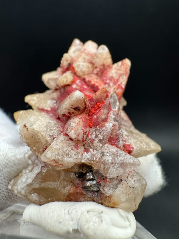 Calcite from Guizhou, China, individual mineral specimen view 3