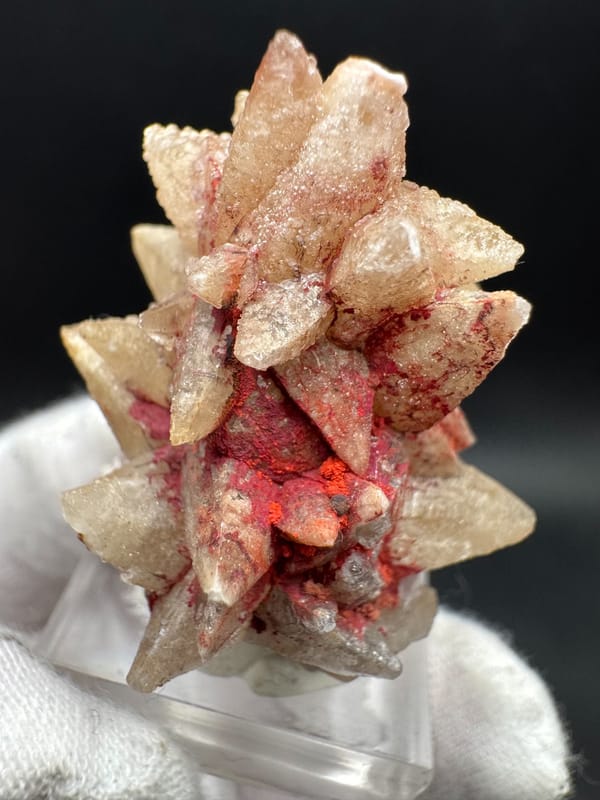 Calcite from Guizhou, China, individual mineral specimen view 6