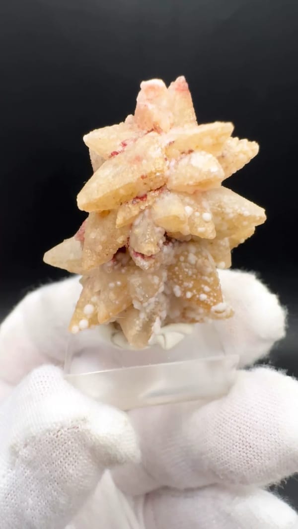 Calcite from Guizhou, China, individual mineral specimen view 9