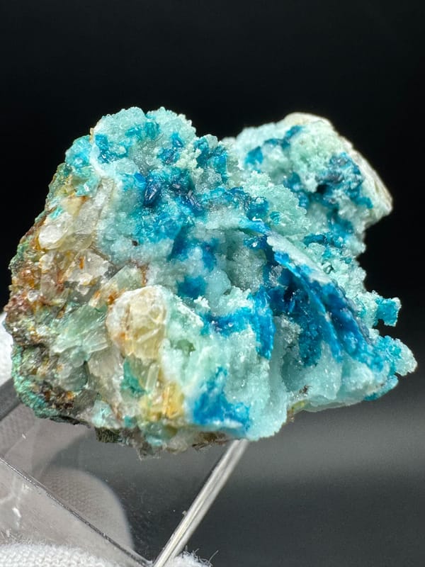 Hemimorphite from Yunnan, China, individual mineral specimen view 3