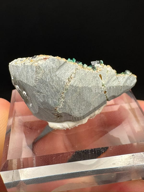 Libethenite from DR Congo, individual mineral specimen view 7