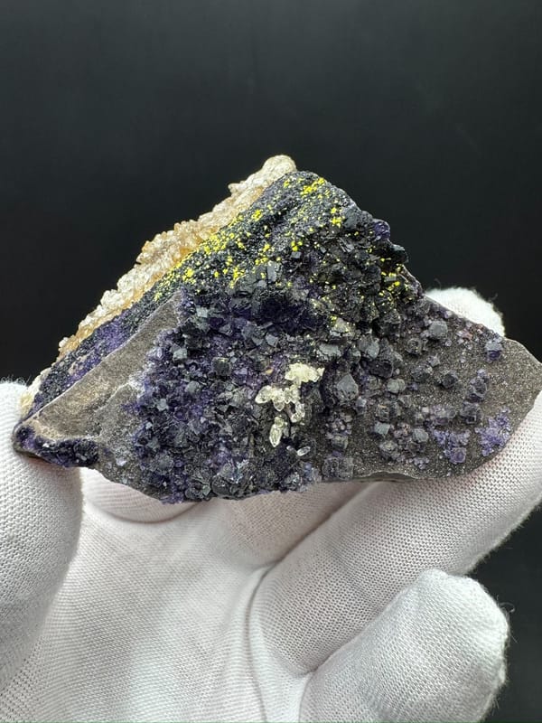 Fluorite from Guizhou, China, individual mineral specimen view 1