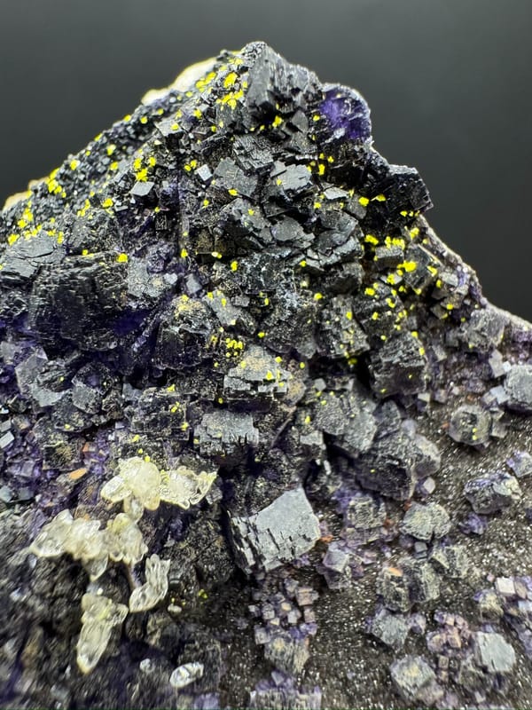 Fluorite from Guizhou, China, individual mineral specimen view 8