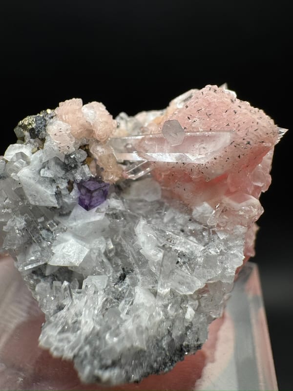 Fluorite from Wuzhou, Guangxi, China, individual mineral specimen view 5