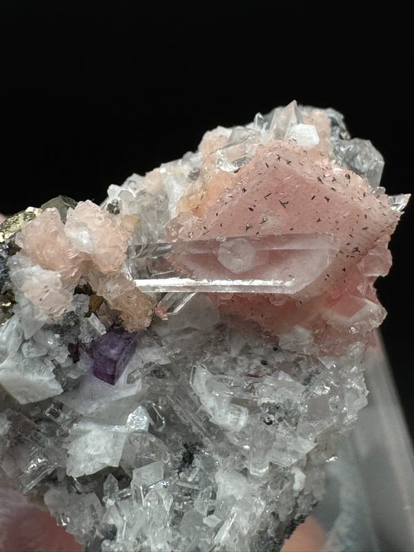 Fluorite from Wuzhou, Guangxi, China, individual mineral specimen view 6