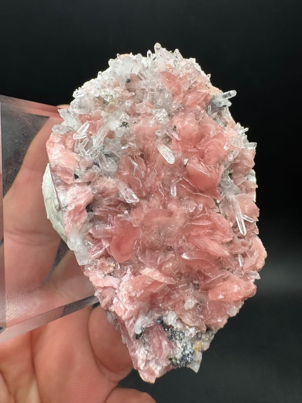 Rhodochrosite from Wuzhou, Guangxi, China, individual mineral specimen view 5