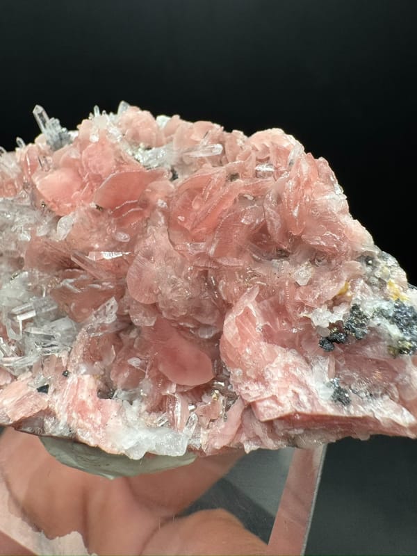 Rhodochrosite from Wuzhou, Guangxi, China, individual mineral specimen view 6