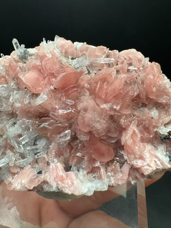 Rhodochrosite from Wuzhou, Guangxi, China, individual mineral specimen view 7