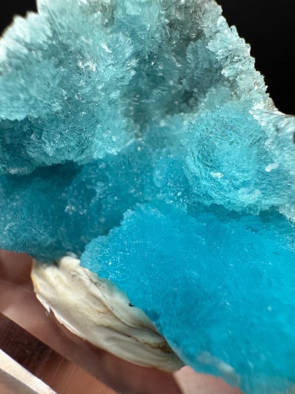 Hemimorphite from Ruyuan, Guangdong, China, individual mineral specimen view 5