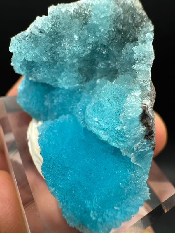 Hemimorphite from Ruyuan, Guangdong, China, individual mineral specimen view 6