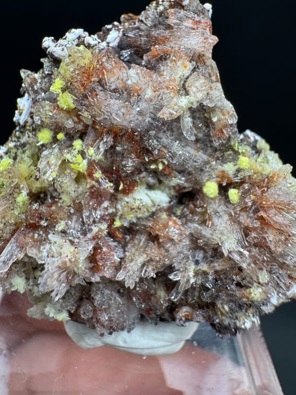 Creedite from Qinglong Co., Guizhou, China, individual mineral specimen view 4
