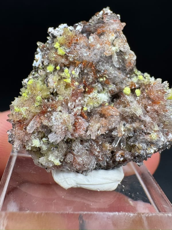 Creedite from Qinglong Co., Guizhou, China, individual mineral specimen view 5