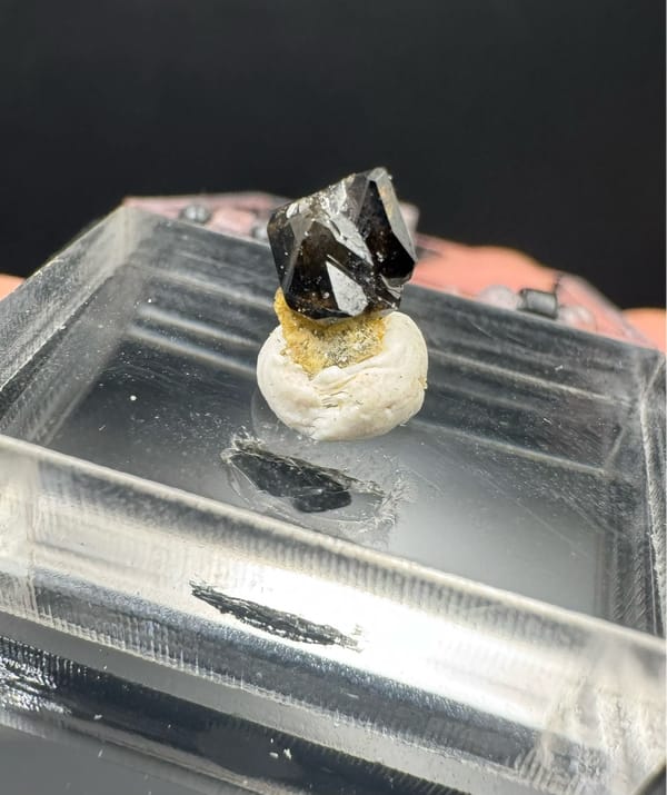 Cassiterite from Yunnan, China, individual mineral specimen view 2