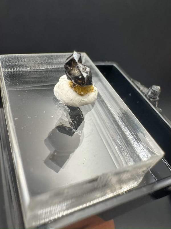 Cassiterite from Yunnan, China, individual mineral specimen view 4