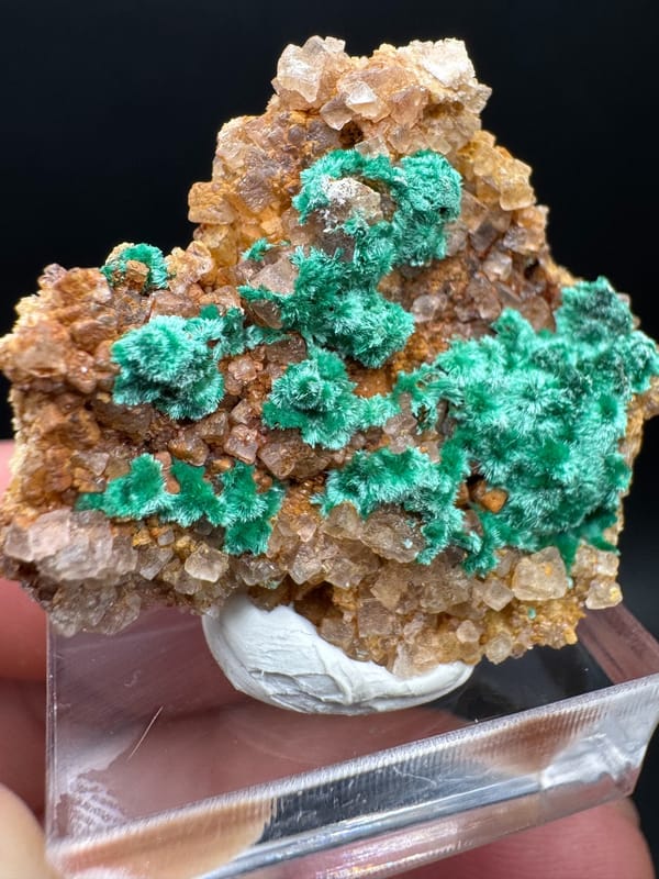 Malachite from Guizhou, China, individual mineral specimen view 2