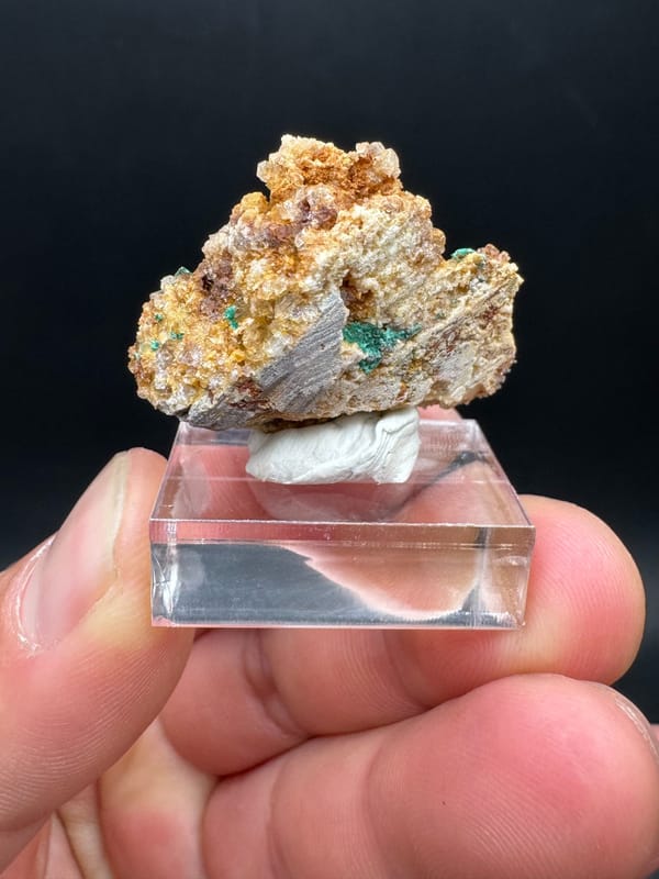 Malachite from Guizhou, China, individual mineral specimen view 3