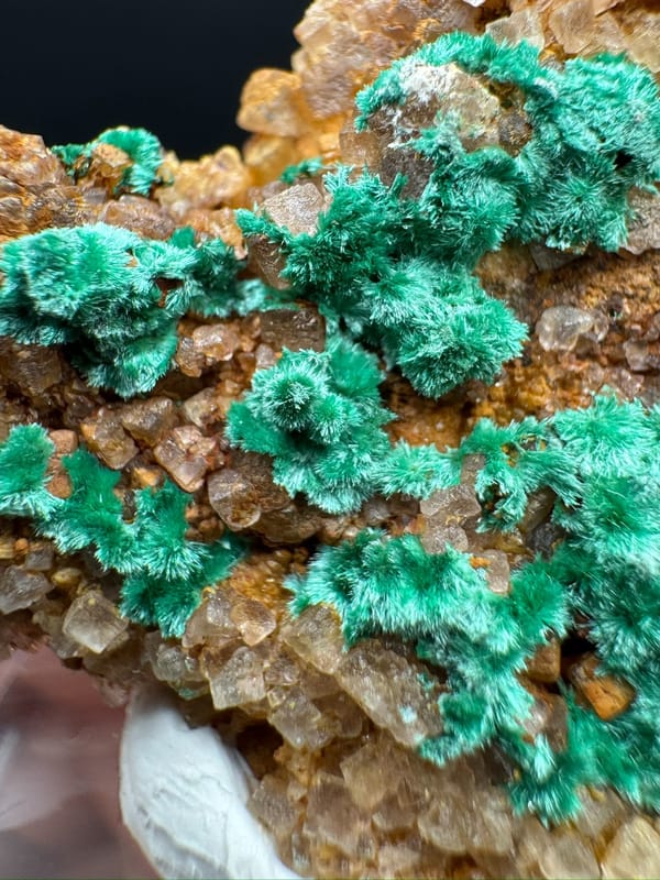 Malachite from Guizhou, China, individual mineral specimen view 4