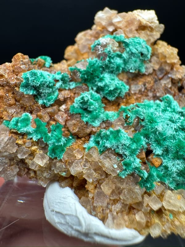 Malachite from Guizhou, China, individual mineral specimen view 5