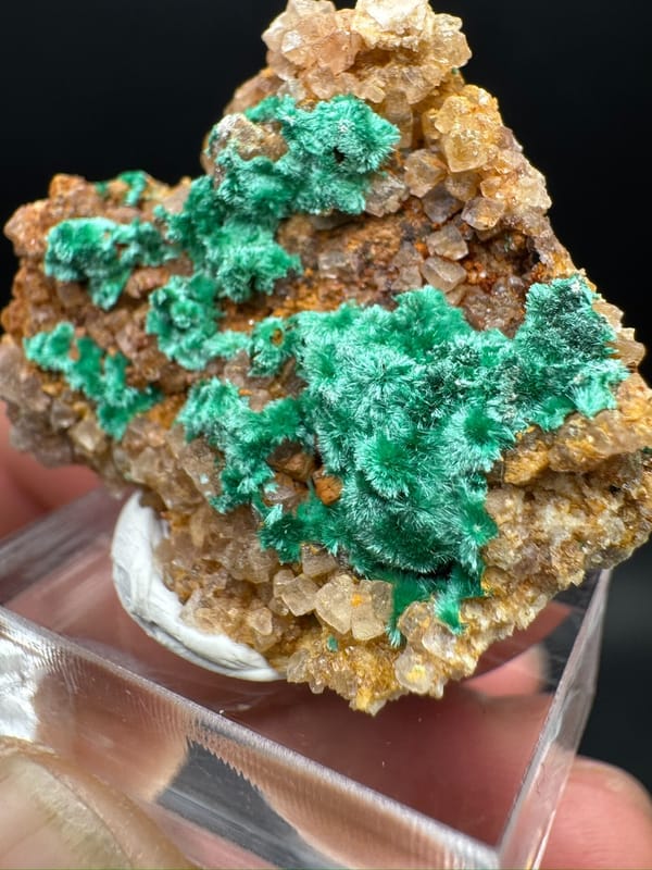 Malachite from Guizhou, China, individual mineral specimen view 6