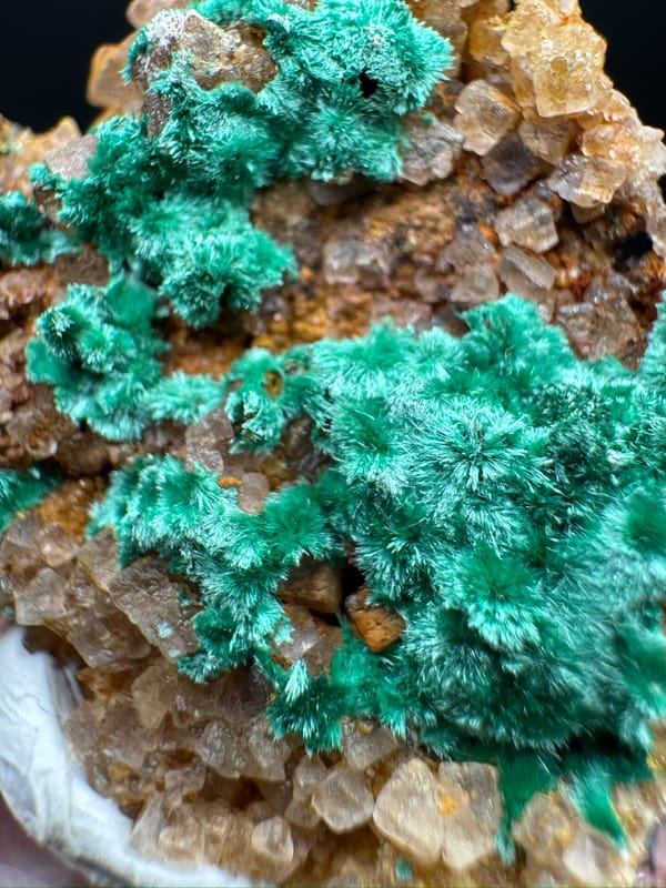 Malachite from Guizhou, China, individual mineral specimen view 7