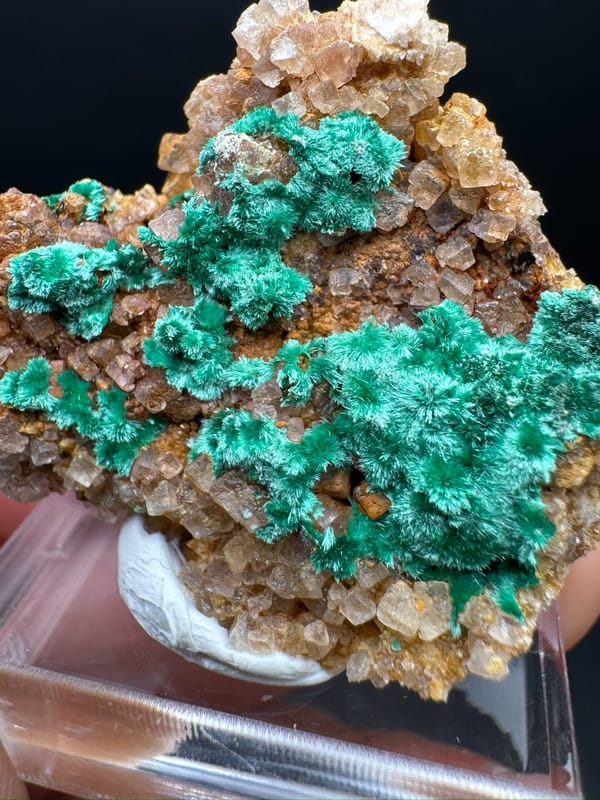 Malachite from Guizhou, China, individual mineral specimen view 8