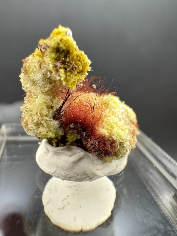 Calcium aluminum fluoride (source-recorded) from Guizhou, China, individual mineral specimen view 2