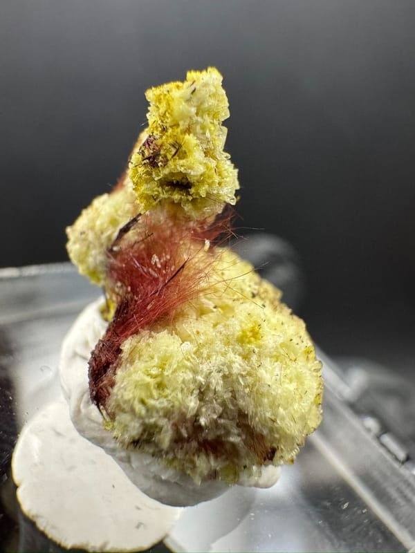 Calcium aluminum fluoride (source-recorded) from Guizhou, China, individual mineral specimen view 4