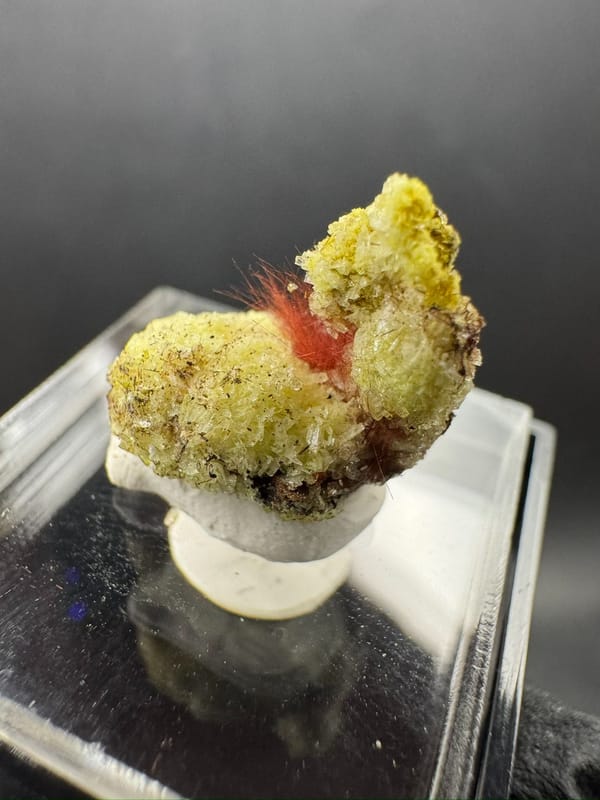 Calcium aluminum fluoride (source-recorded) from Guizhou, China, individual mineral specimen view 5