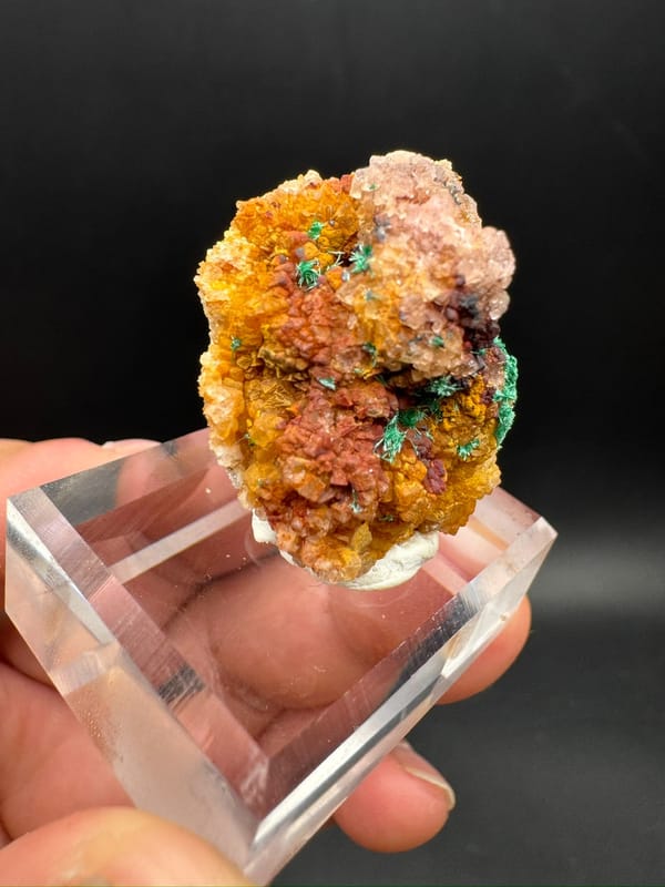 Malachite from Guizhou, China, individual mineral specimen view 7
