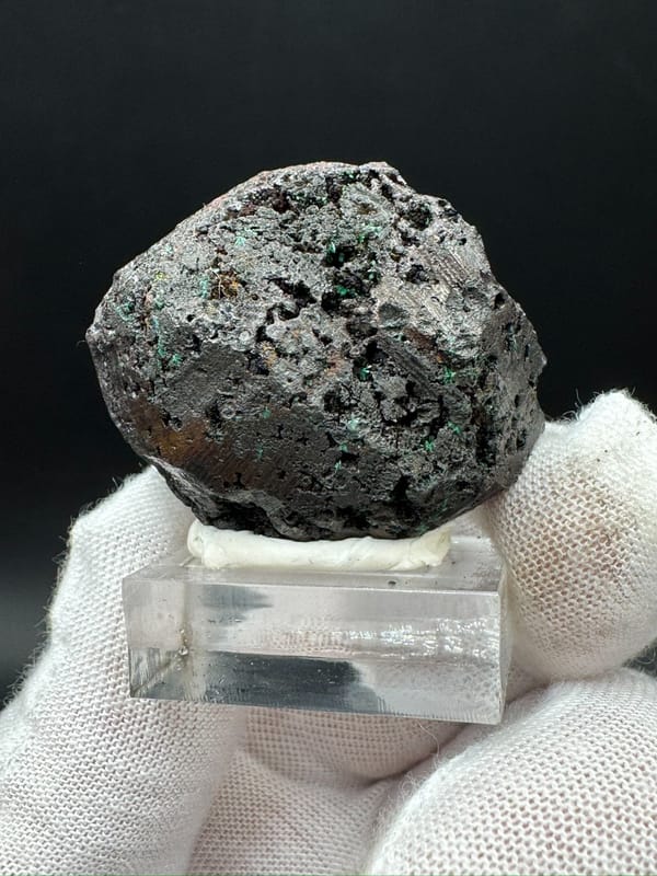 Cuprite from Anhui, China, individual mineral specimen view 5
