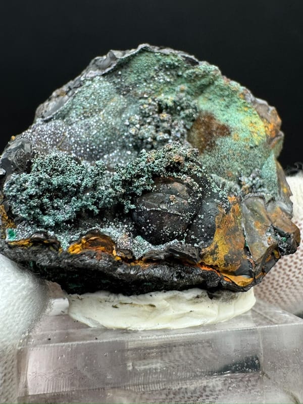 Cuprite from Anhui, China, individual mineral specimen view 6