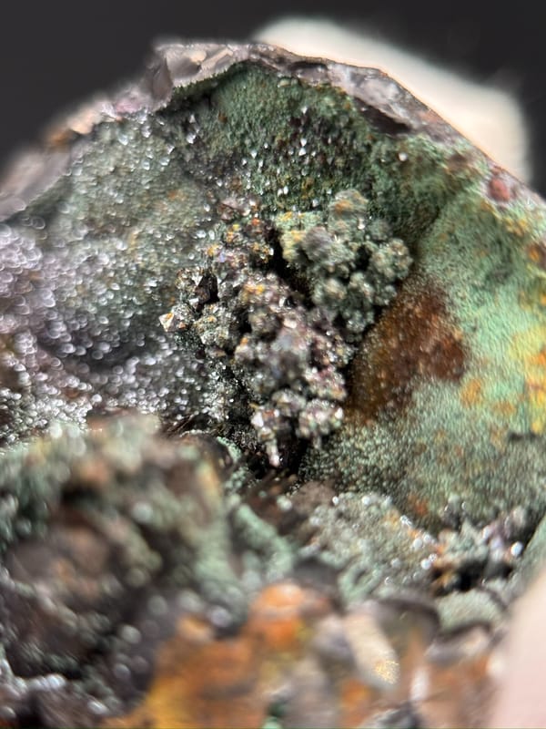 Cuprite from Anhui, China, individual mineral specimen view 9