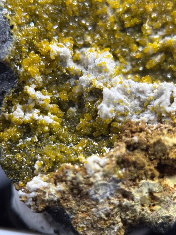 Mimetite from Lianping, Guangdong, China, individual mineral specimen view 3