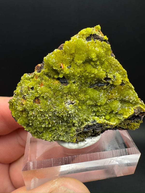 Pyromorphite from Guangxi, China, individual mineral specimen view 1
