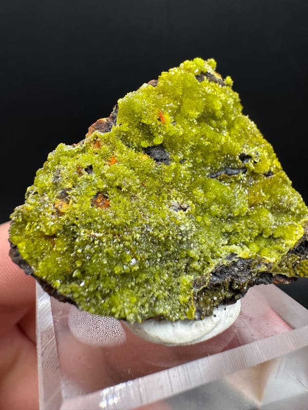 Pyromorphite from Guangxi, China, individual mineral specimen view 2