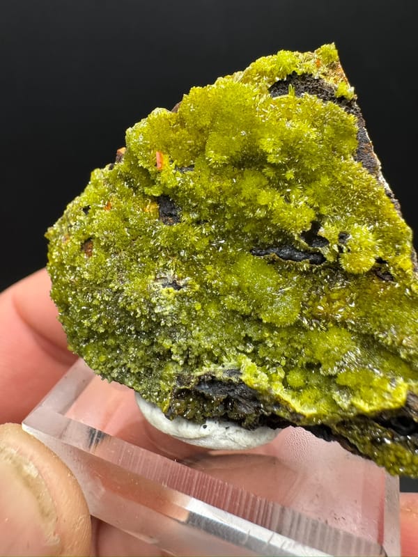 Pyromorphite from Guangxi, China, individual mineral specimen view 9