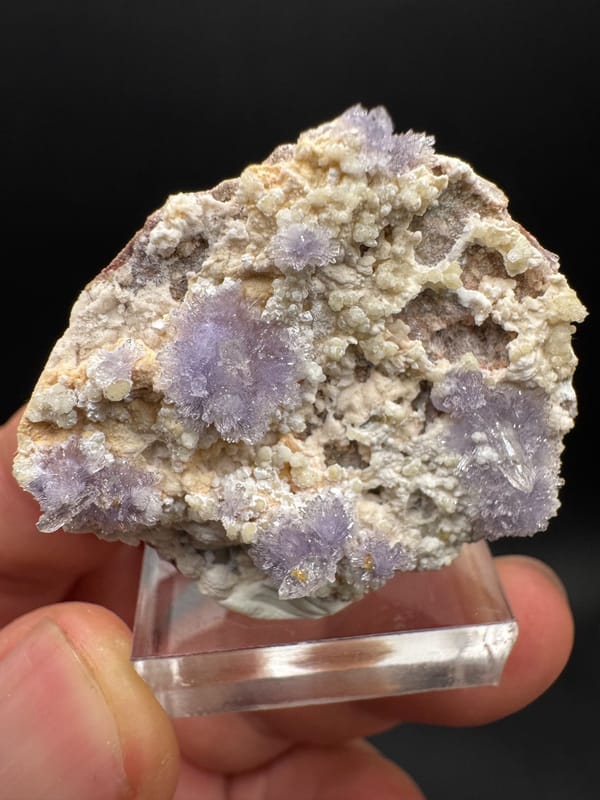 Creedite from Guizhou, China, individual mineral specimen view 4