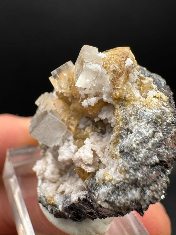 Fluorite from Yaogangxian Mine, Yizhang Co., Hunan, China, individual mineral specimen view 7