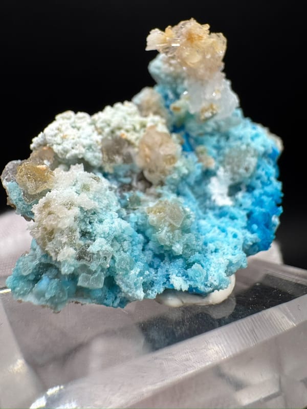 Yttrofluorite from Qinglong Co., Guizhou, China, individual mineral specimen view 5