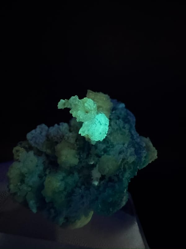Yttrofluorite from Qinglong Co., Guizhou, China, individual mineral specimen view 8