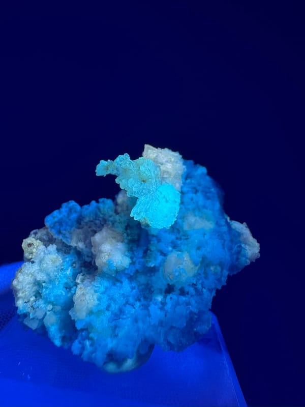 Yttrofluorite from Qinglong Co., Guizhou, China, individual mineral specimen view 9