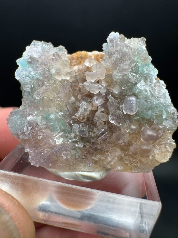Yttrofluorite from Qinglong Co., Guizhou, China, individual mineral specimen view 7