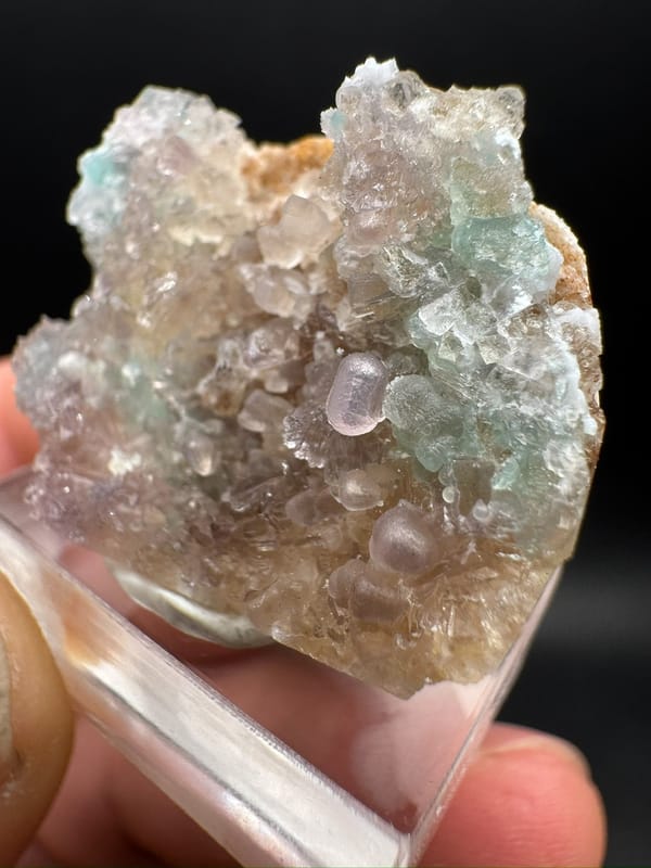 Yttrofluorite from Qinglong Co., Guizhou, China, individual mineral specimen view 8