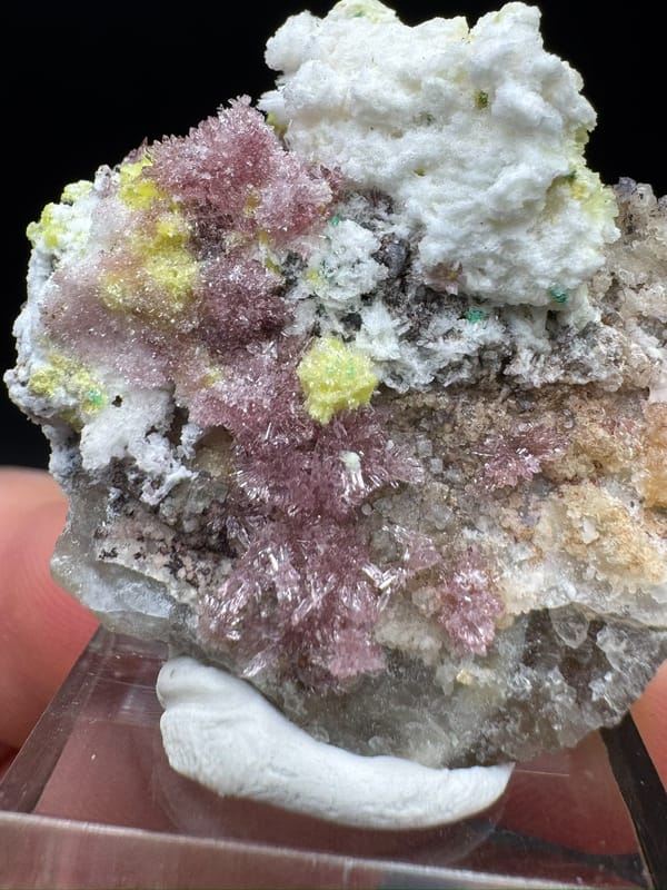 Creedite from Guizhou, China, individual mineral specimen view 7