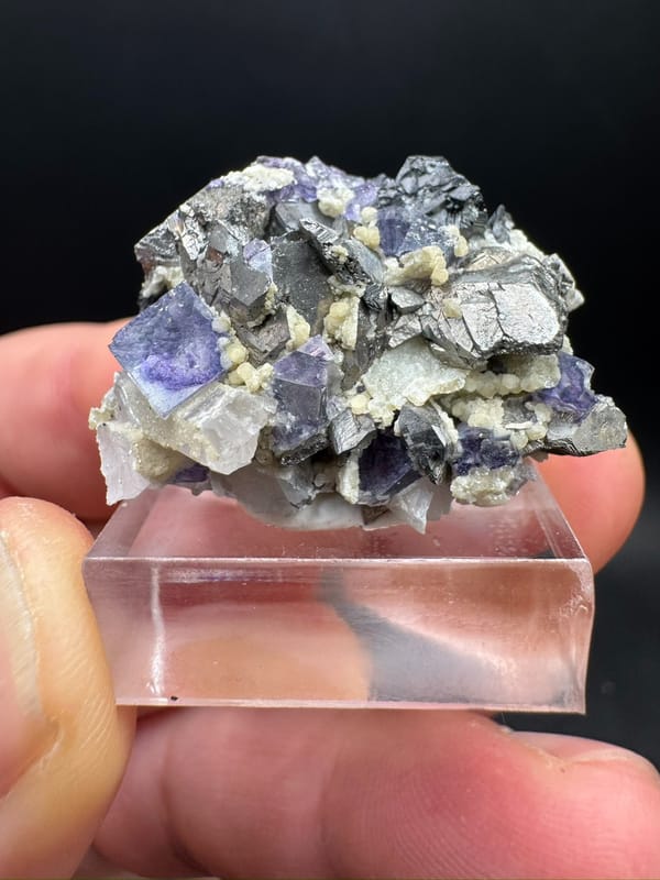 Fluorite from Inner Mongolia, China, individual mineral specimen view 1