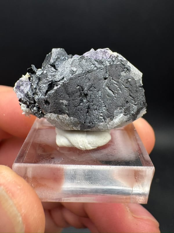 Fluorite from Inner Mongolia, China, individual mineral specimen view 4
