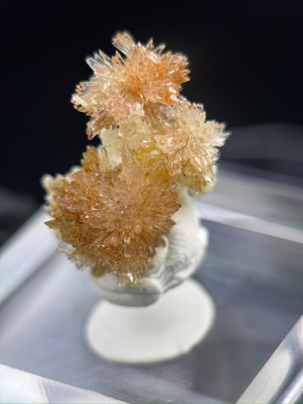 Creedite from Guizhou, China, individual mineral specimen view 2